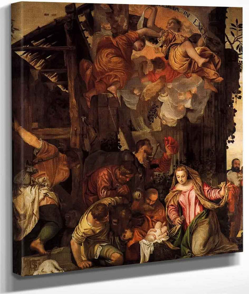 Adoration Of The Shepherds By Paolo Veronese