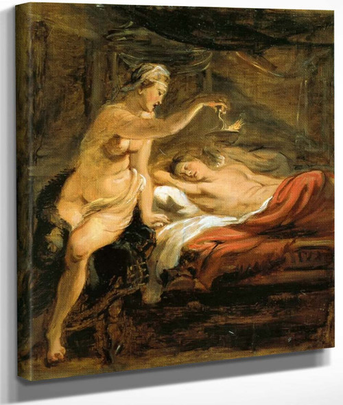 Amor And Psyche By Peter Paul Rubens By Peter Paul Rubens