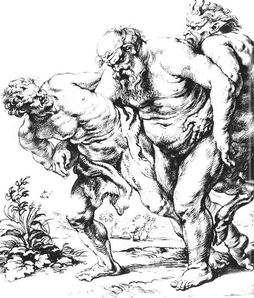 Silenus And Satyrs By Peter Paul Rubens By Peter Paul Rubens