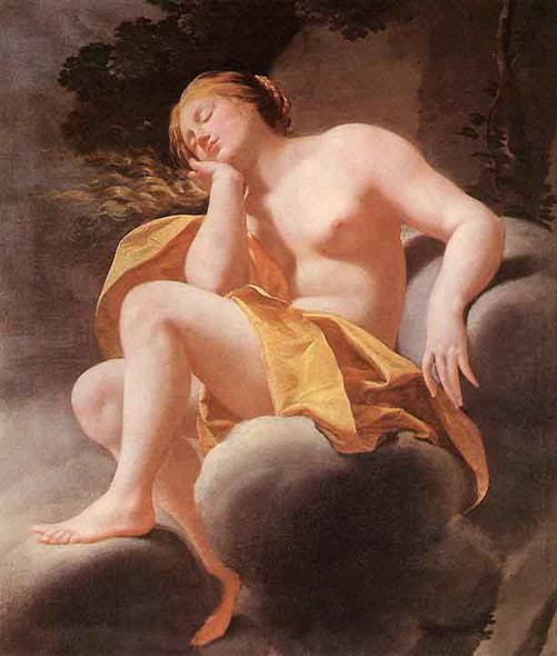 Sleeping Venus By Simon Vouet
