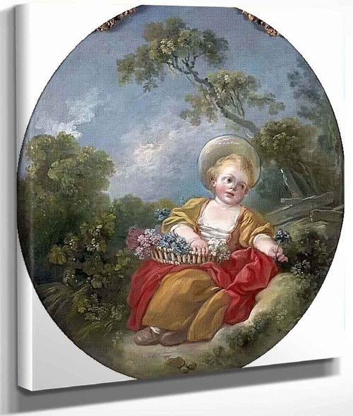 The Little Gardener By Jean Honore Fragonard By Jean Honore Fragonard