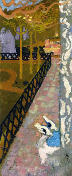 Two Doves By Maurice Denis Art Reproduction