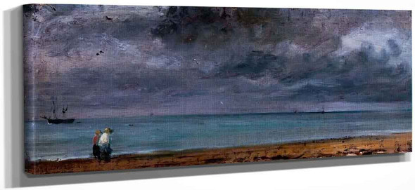Brighton Beach 1 By John Constable By John Constable