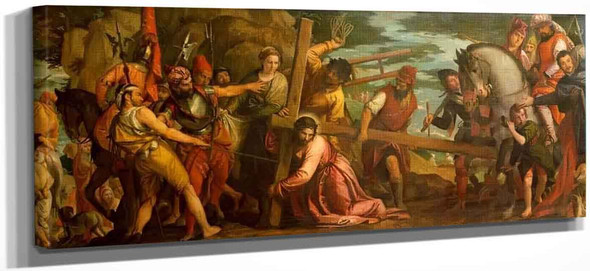 The Carrying Of The Cross1 By Paolo Veronese