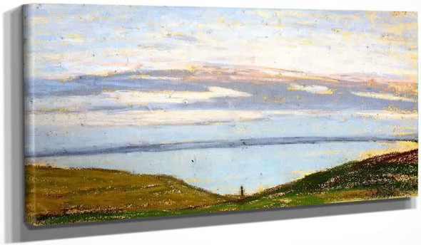 Broad Landscape By Claude Oscar Monet