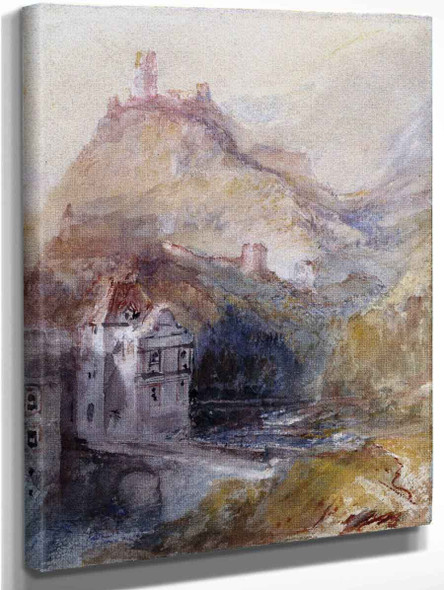 Cochem On The Mosel By Joseph Mallord William Turner