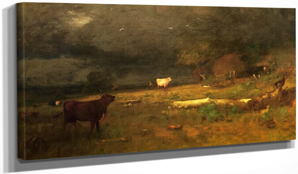 The Coming Storm  By George Inness By George Inness