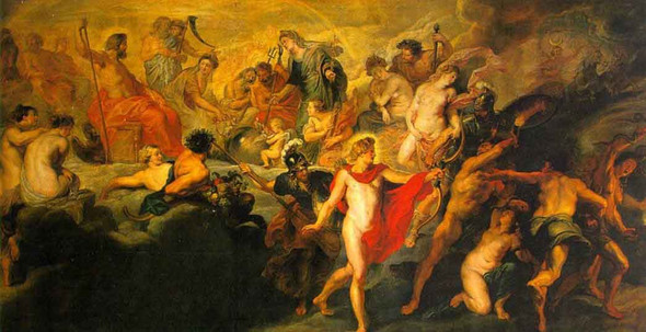 The Council Of The Gods By Peter Paul Rubens
