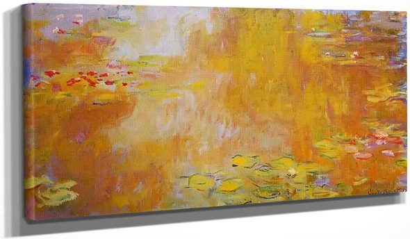 The Water Lily Pond11 By Claude Oscar Monet