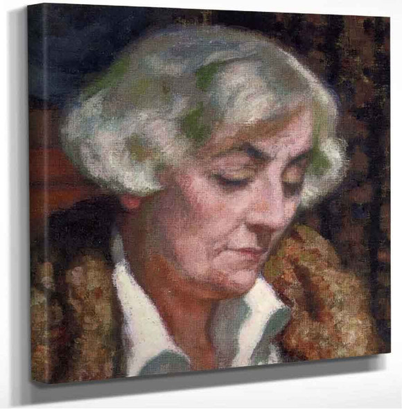 Portrait Of Maria Van Rysselberghe 3 Theo Van Rysselberghe
