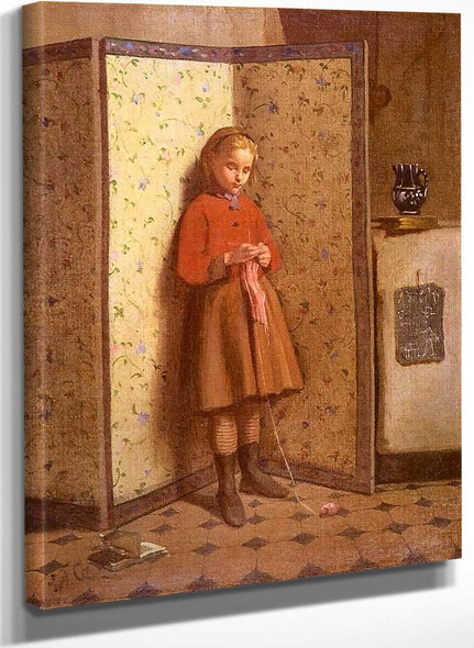 A Girl By Władysław Czachorski