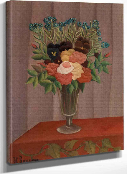Bouquet Of Flowers 2 By Henri Rousseau