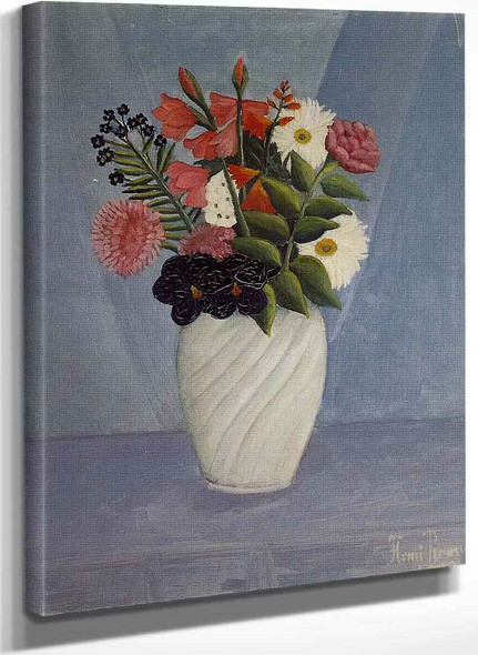 Bouquet Of Flowers 3 By Henri Rousseau
