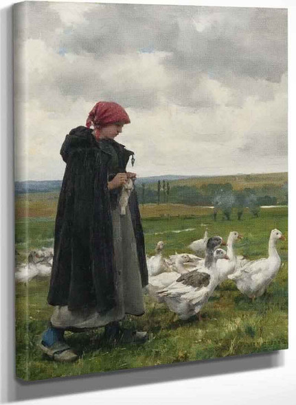 The Goose Girl By Julien Dupre