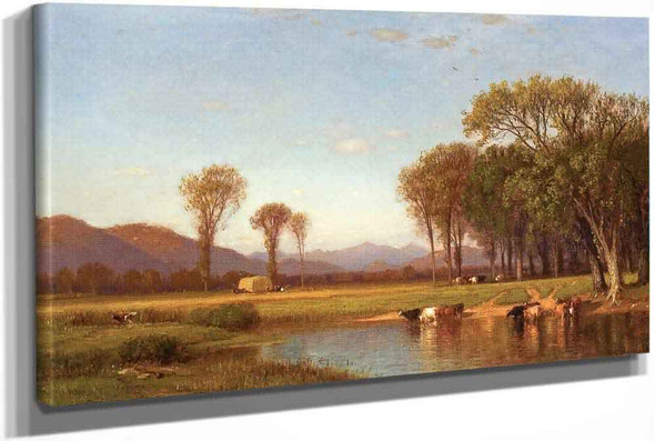 Summer Afternoon In The Meadows by Samuel Colman