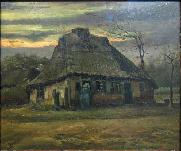 The Cottage by Vincent Van Gogh