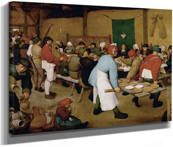 The Peasant Wedding by Pieter Bruegel The Elder