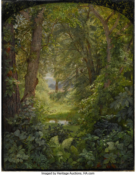 Woodland Landscape (Woodland Glade) 1860 by William Trost Richards