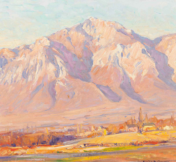 Ben Lomond Utah by Emile Albert Gruppe