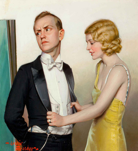 Liberty Magazine Cover August 29 1931 by Leslie Thrasher