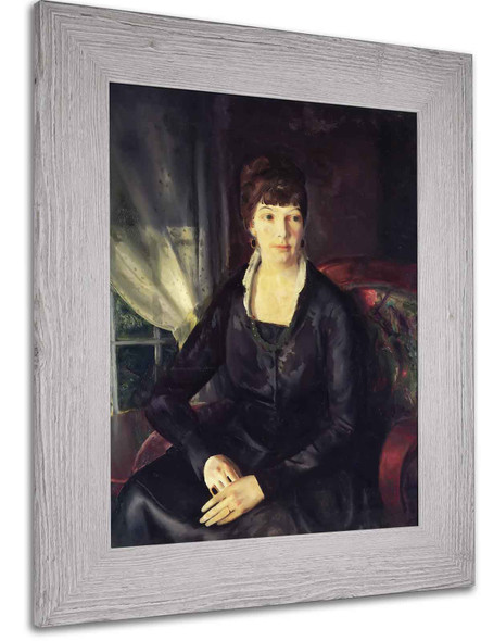 Emma At The Window by George Bellows