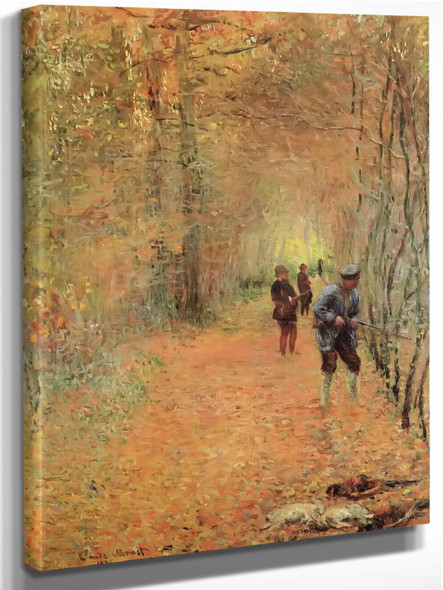 The Hunt by Claude Monet