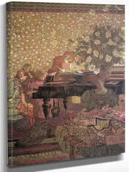 The Piano (Music) by Edouard Vuillard