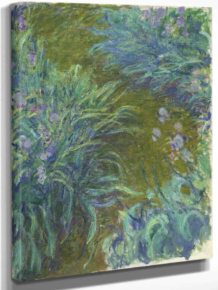 Irises1 By Claude Oscar Monet