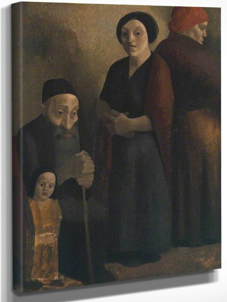 Jewish Family By Mark Gertler