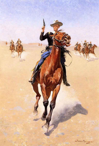 The Trooper By Frederic Remington