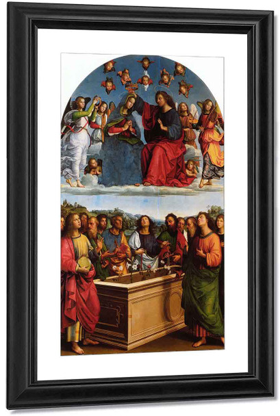 Coronation Of The Virgin By Titian