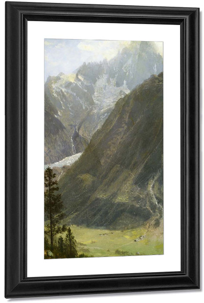Mountain Landscape 12 By Albert Bierstadt By Albert Bierstadt