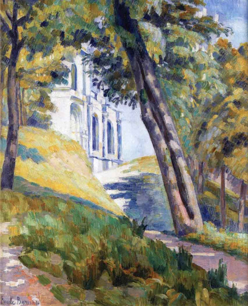 Path Leading To The Church Of Saint Pierre At Tonnerre By Emile Bernard By Emile Bernard