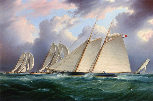 Yacht Orion By James E. Buttersworth