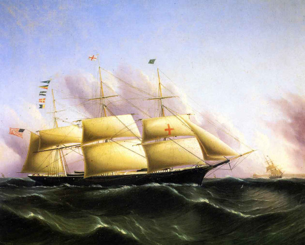 Ship Dreadnought By James E. Buttersworth By James E. Buttersworth