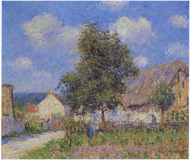 Small Farm At Vaudreuil By Gustave Loiseau By Gustave Loiseau