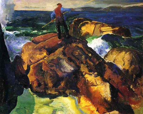 The Fisherman  By George Wesley Bellows By George Wesley Bellows