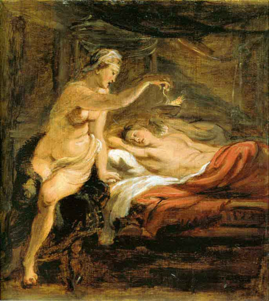Amor And Psyche By Peter Paul Rubens By Peter Paul Rubens