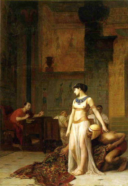 Caesar And Cleopatra By Jean Leon Gerome