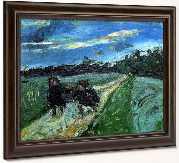 Return From School After The Storm 1 By Chaim Soutine