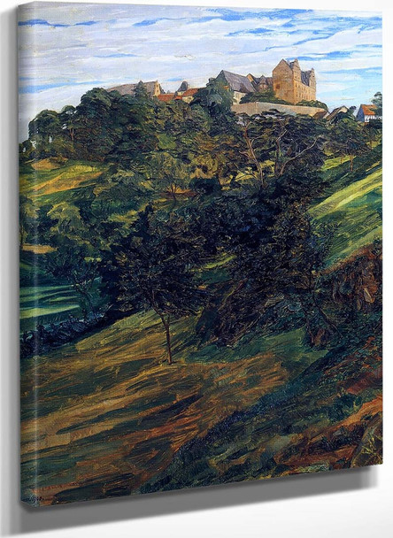 Schloß Lichtenberg Im Odenwald By Wilhelm Trubner