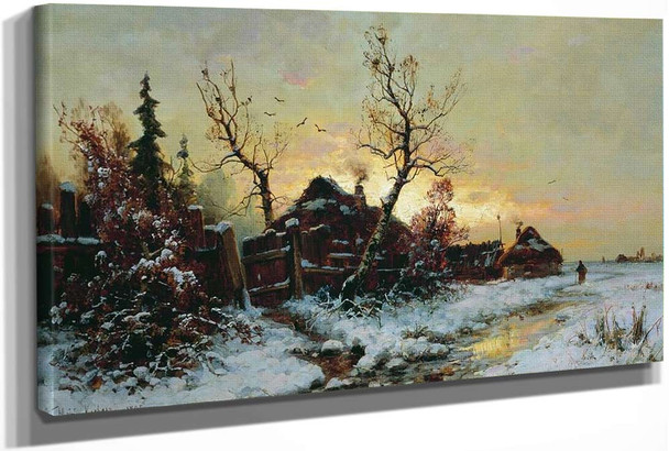 Winter Landscape 6 by Julius Klever