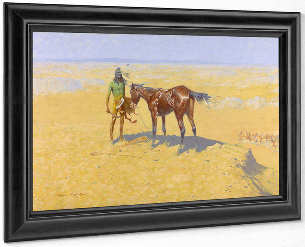 Ridden Down By Frederic Remington by Frederic Remington