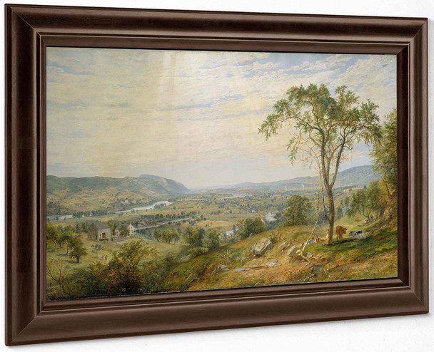 The Valley Of Wyoming by Jasper Francis Cropsey