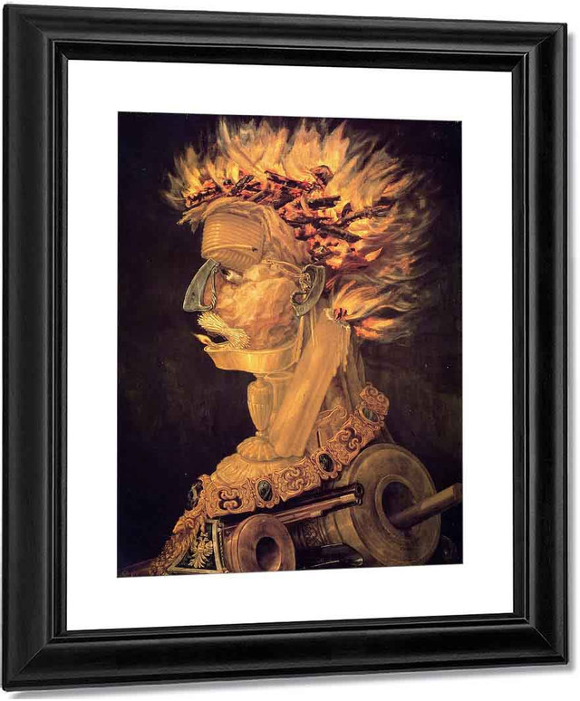 The Four Elements Fire By Giuseppe Arcimboldo Art Reproduction from ...