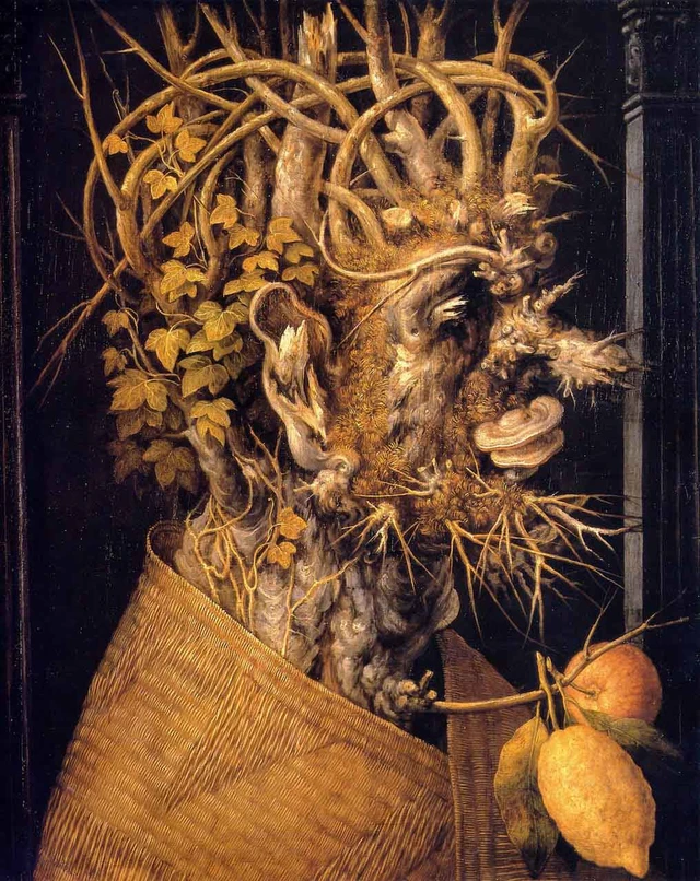 The Four Seasons 04 Winter By Giuseppe Arcimboldo Art Reproduction from ...