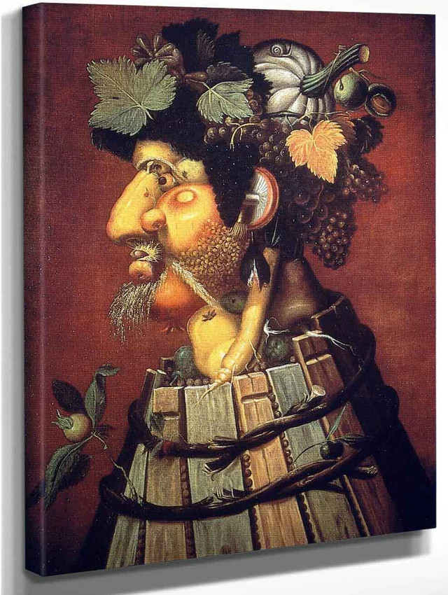The Gardener By Giuseppe Arcimboldo Art Reproduction From Cutler Miles the-gardener-by-giuseppe-arcimboldo-art-reproduction-from-cutler-miles