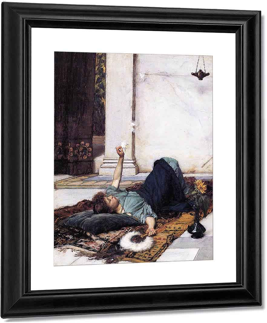 Dolce Far Niente By John William Waterhouse Art