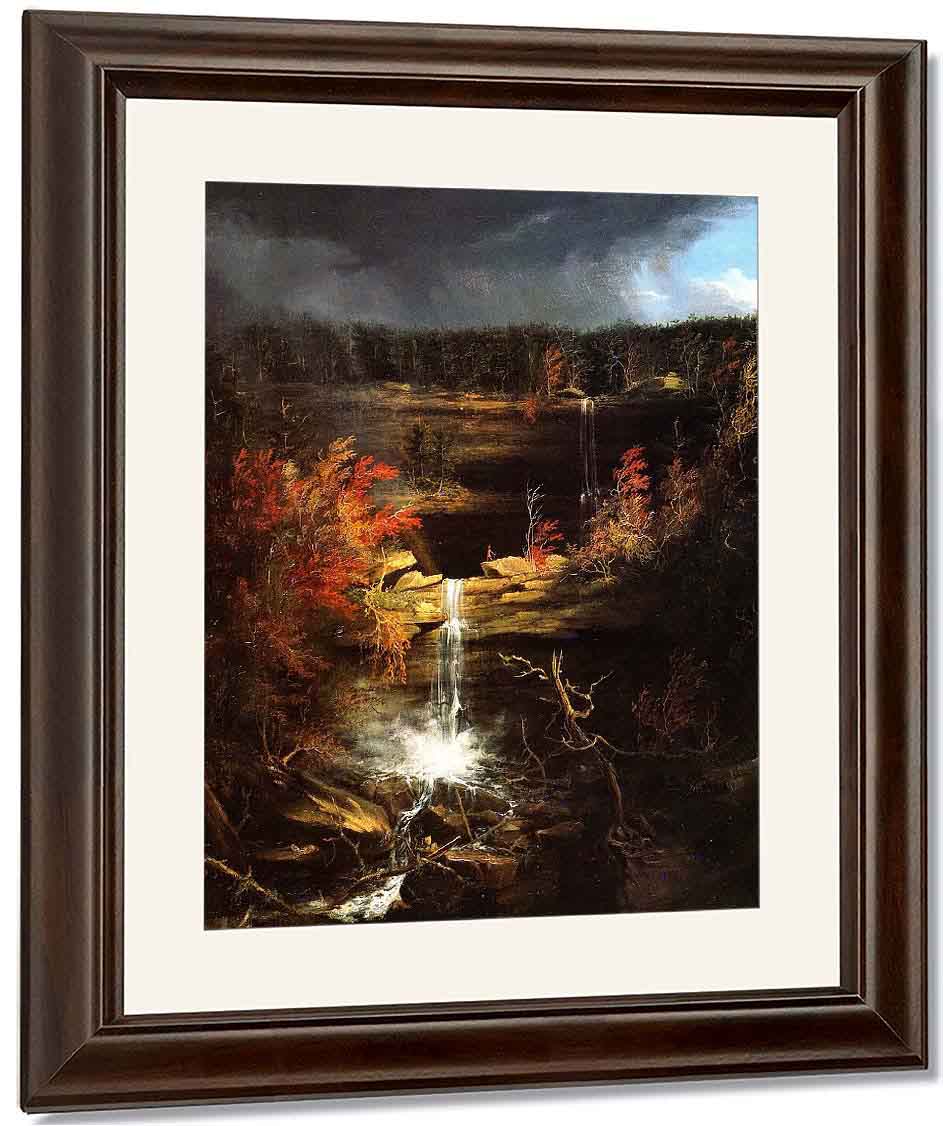 Falls Of Kaaterskill By Thomas Cole Reproduction