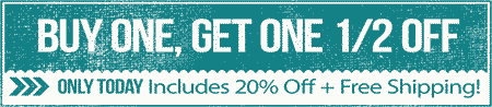 Buy One, Get One Half Off Buy One, Get One Half Off